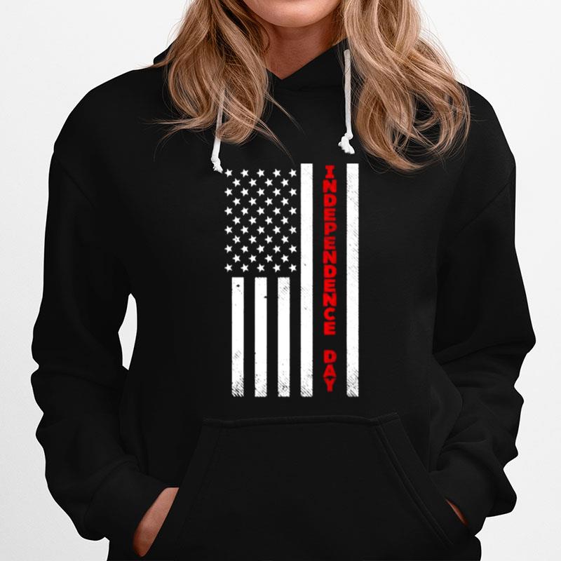 Independence Day American Flag 4Th Of July Patriot Hoodie