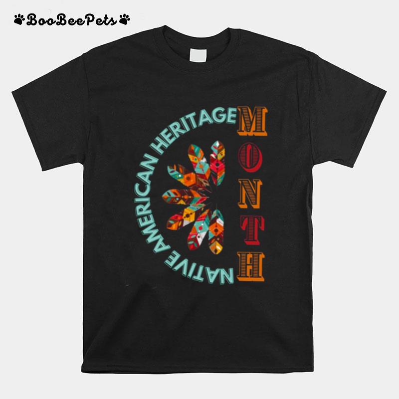 Indians Design Native America Heritage Month T-Shirt