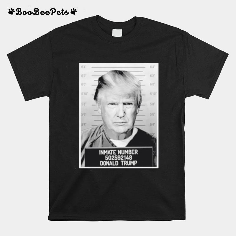 Inmate Number 502592148 Donald Trump T-Shirt