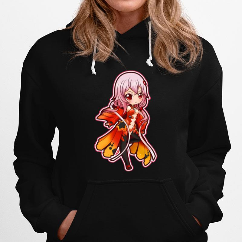 Inori Chibi Guilty Crown Anime Hoodie