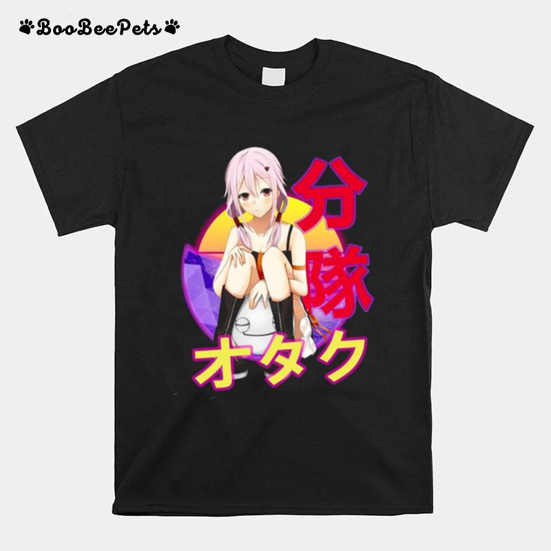 Inori Yuzuriha Guilty Crown Giruti Kuraun T-Shirt