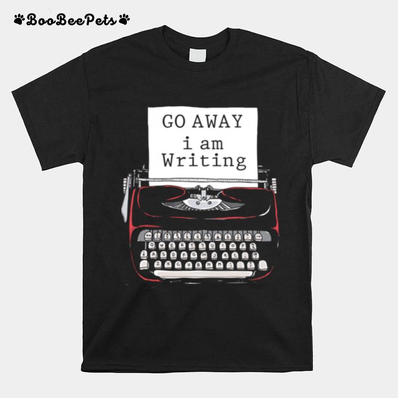 Introverted Book Writer Author Novelist Witty Storytellers T-Shirt