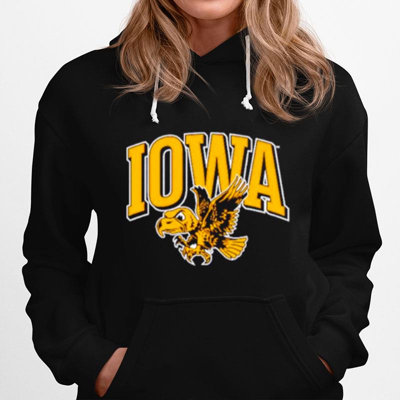 Iowa Herky The Hawk Hoodie