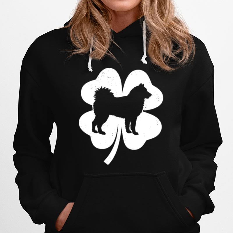 Irish Shamrock Leaf Alaskan Malamute Dog St. Patricks Day Hoodie