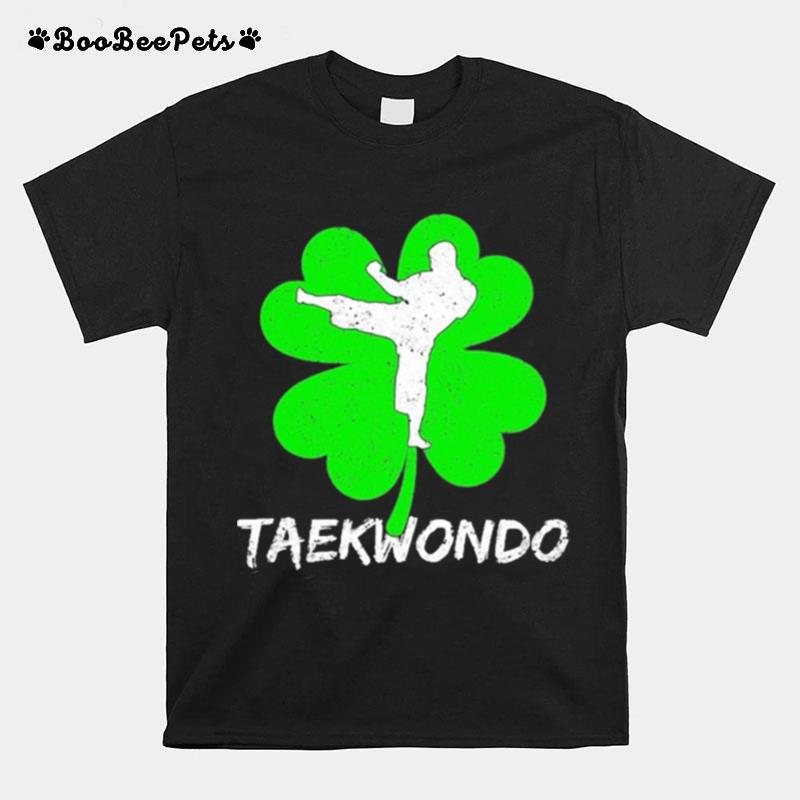 Irish Shamrock Martial Arts Taekwondo St. Patricks Day T-Shirt