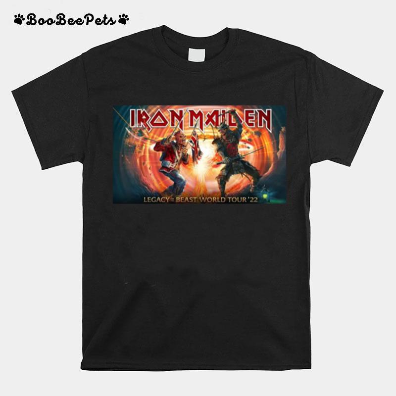 Iron Maiden Introduced Samurai Eddie At 2022 Tour Launch T-Shirt