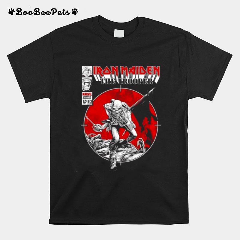 Iron Maiden X Marvel Trooper Comic T-Shirt