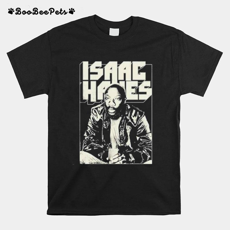 Isaac Hayes Lean In Mens Slim T-Shirt