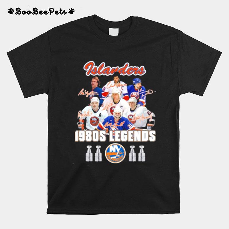 Islanders 1980S Legends New York Islanders Signature T-Shirt