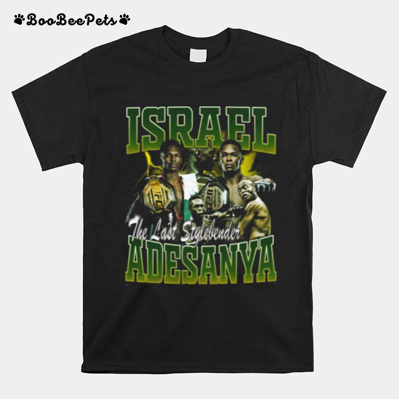 Israel Adesanya Bootleg Green Design T-Shirt