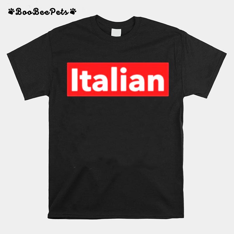 Italian Red T-Shirt