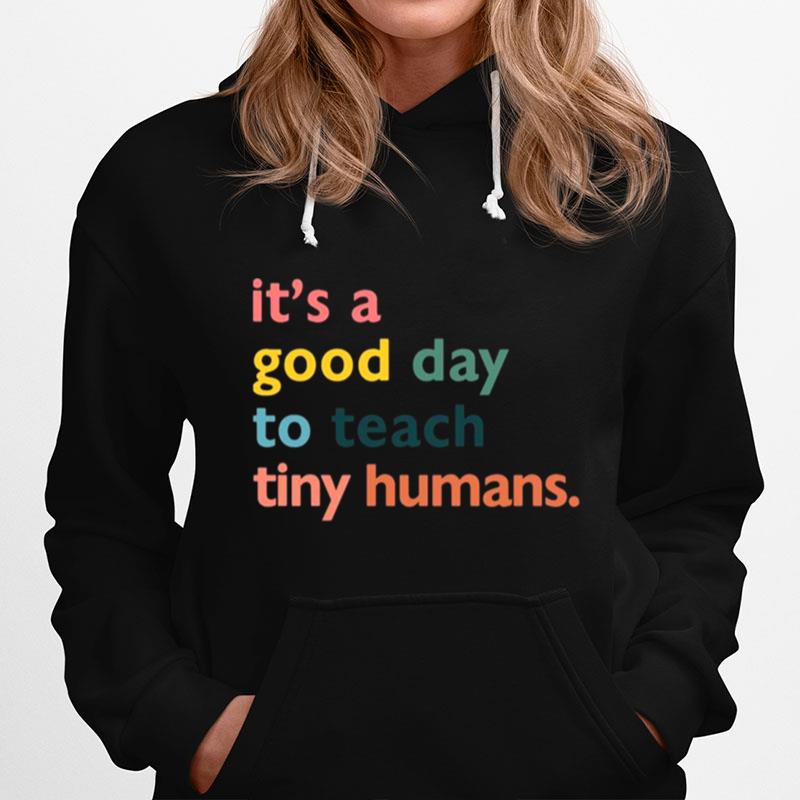 Its A Good Day To Teach Tiny Humans Hoodie