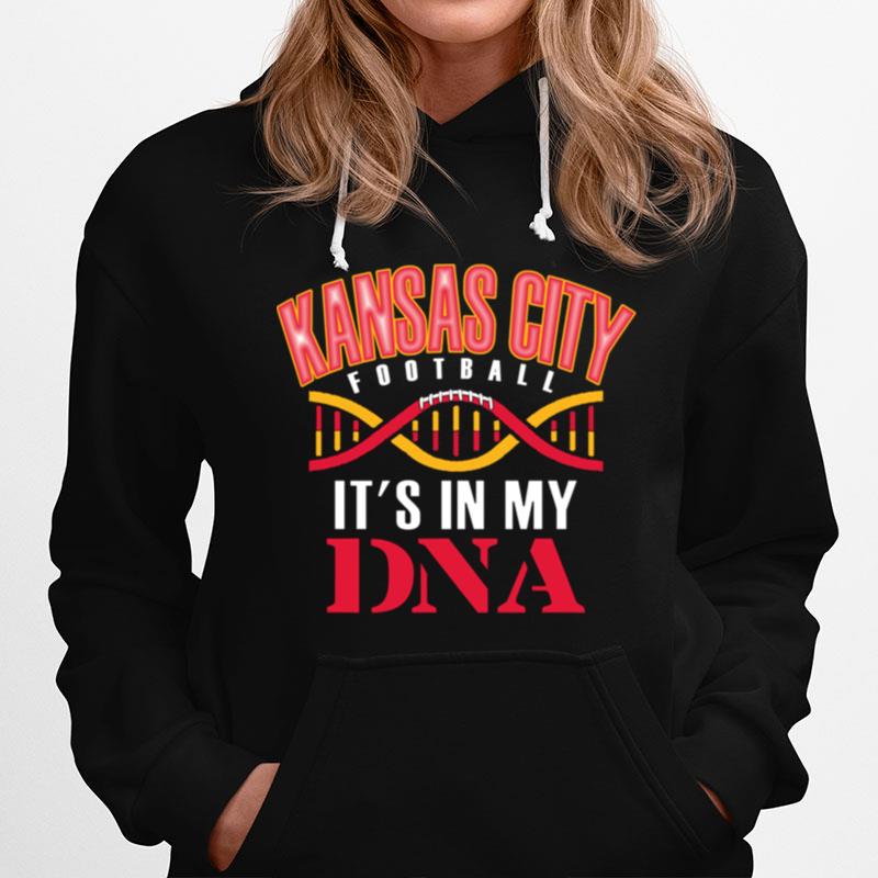 Its In My Dna Classic Varsity Style Football Hoodie