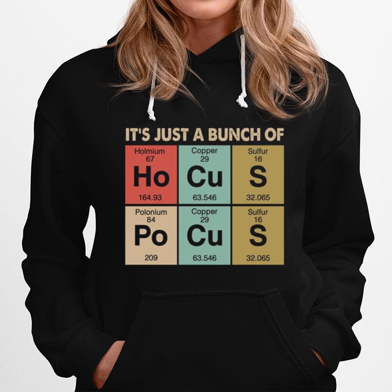 Its Just A Bunch Of Holmium Copper Sulfur Polonium Copper Sulfur Hoodie