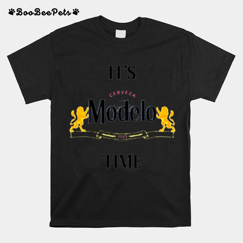 Its Modelo Time Foo Mexico Cerveza Mexican Beer T-Shirt