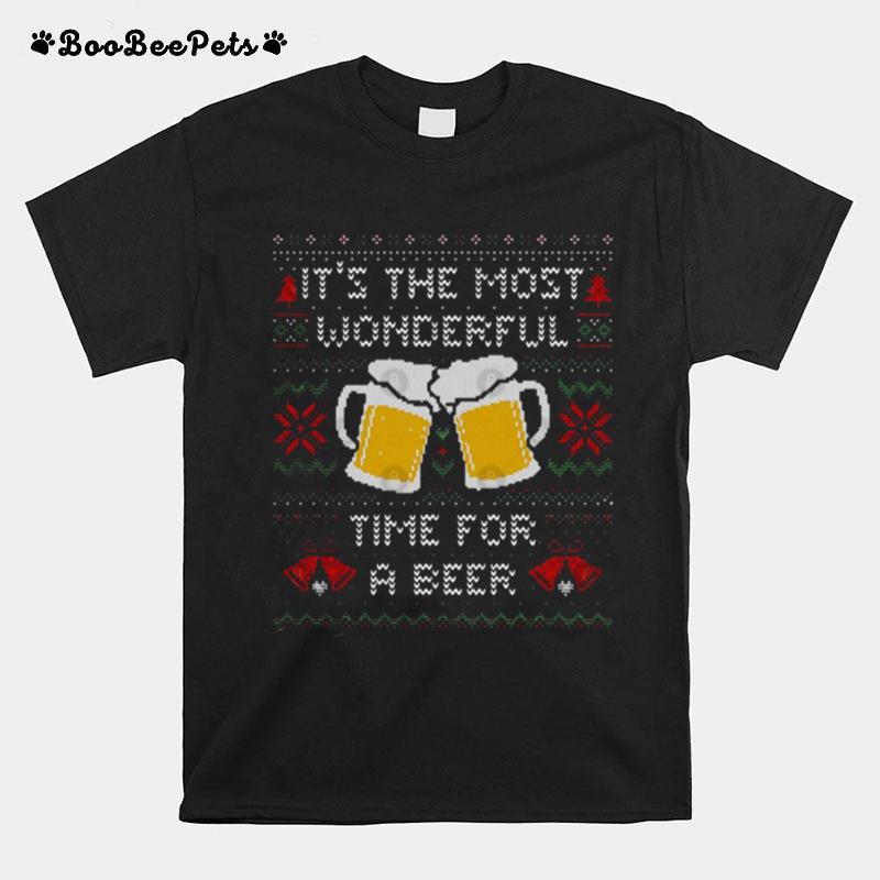 Its The Most Wonderful Time For A Beer T-Shirt