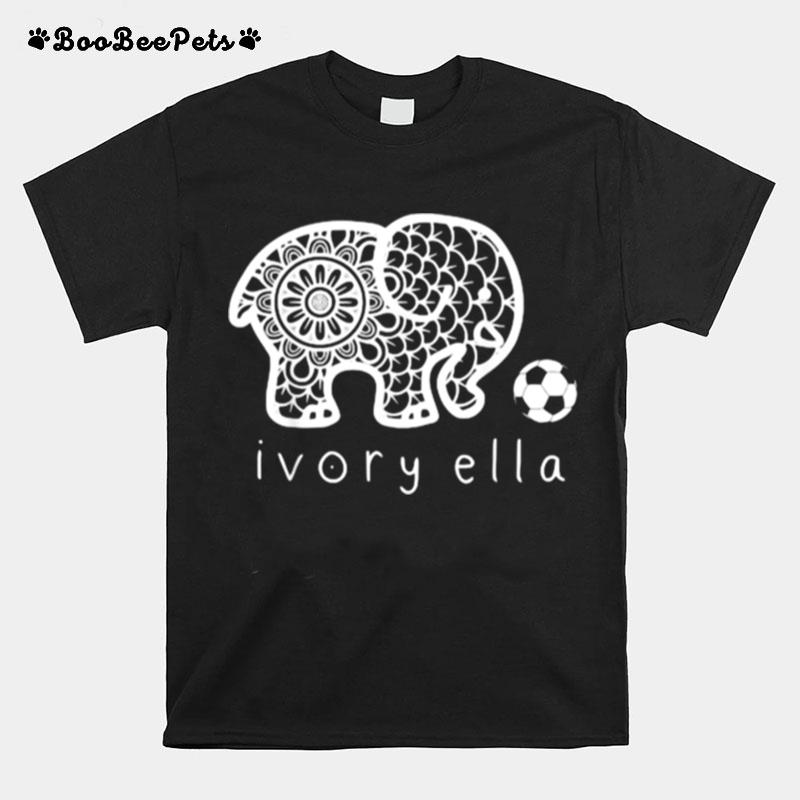 Ivorys Ellas Elephant Soccer T-Shirt