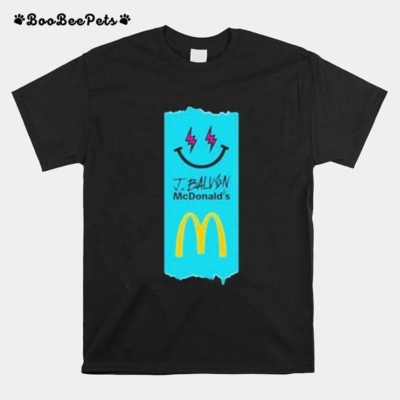 J Balvin Merch J Balvin X Mcdonalds Fries T-Shirt