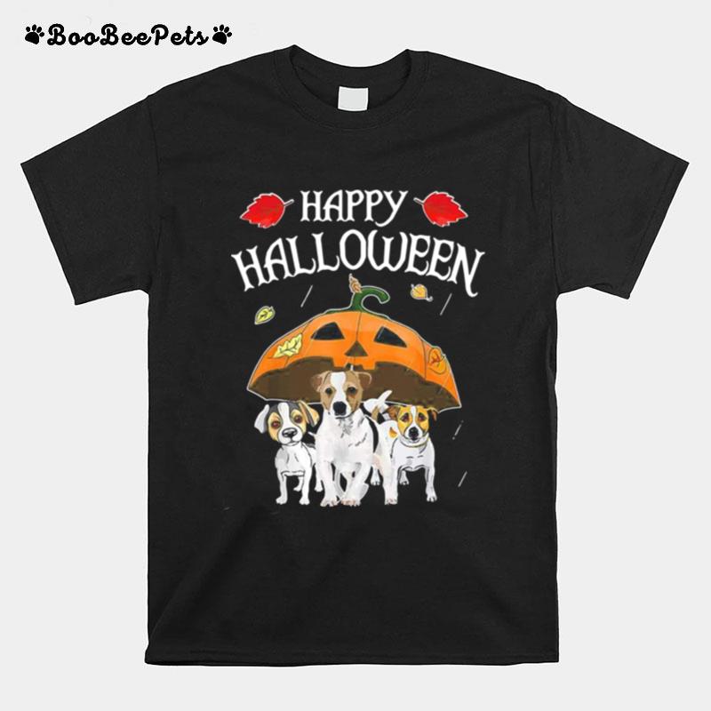 Jack Russell Terriers Happy Halloween T-Shirt