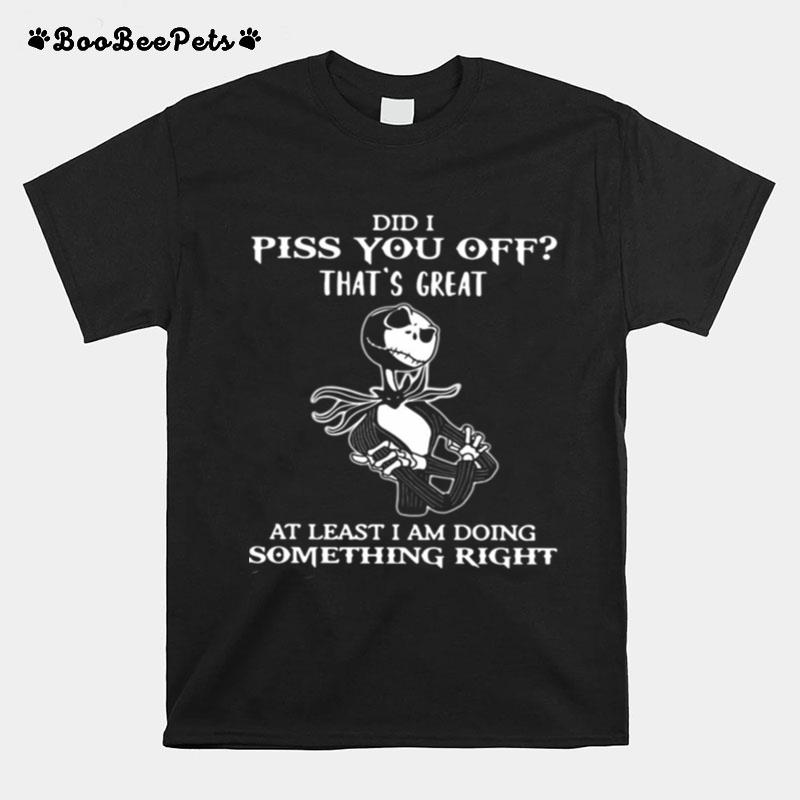 Jack Skeleton I Just Baked You Some Shut The Fucupcakes T-Shirt