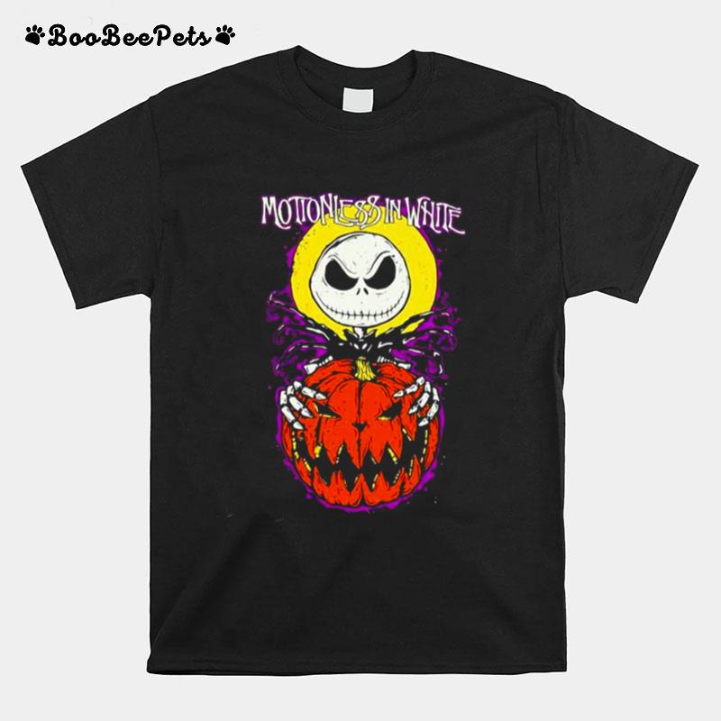 Jack Skellington Motionless In White Halloween Everyday Unisex T-Shirt