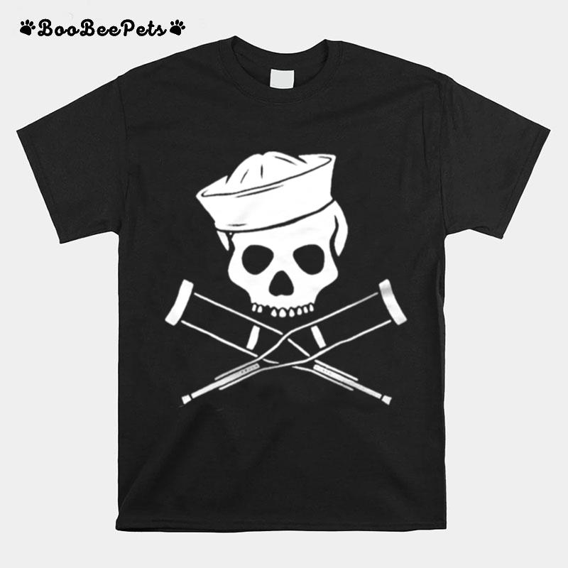Jackass Johnny Knoxville Skull Logo T-Shirt