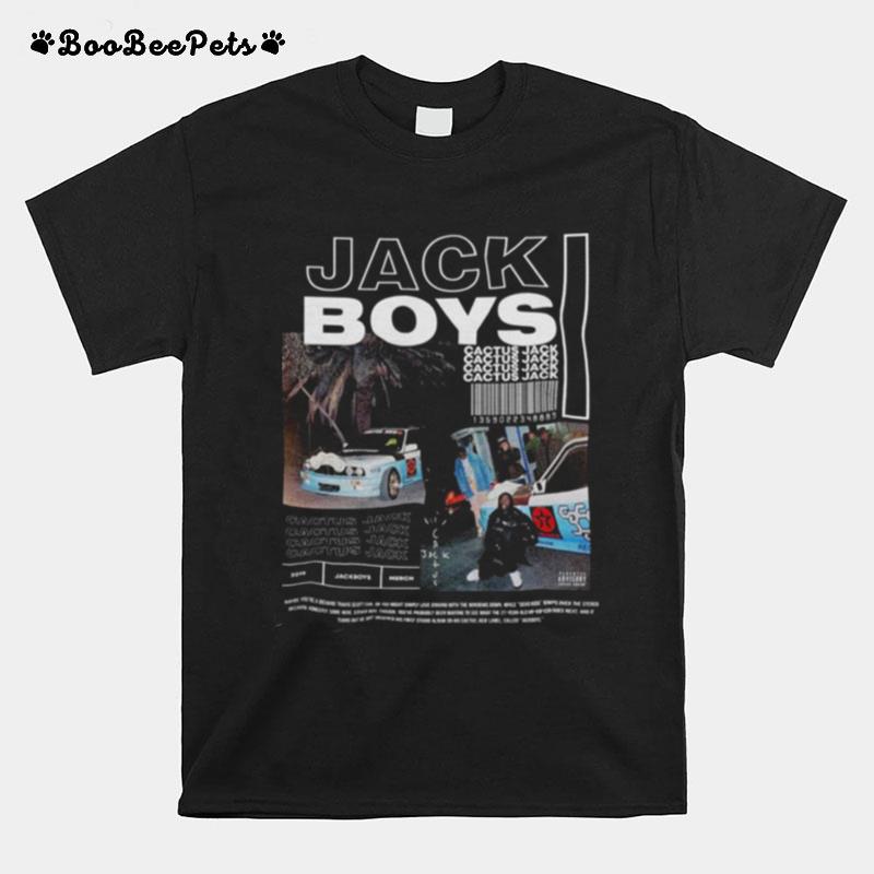 Jackboys Cactus Jack Travis Scott Inspired Album Style T-Shirt