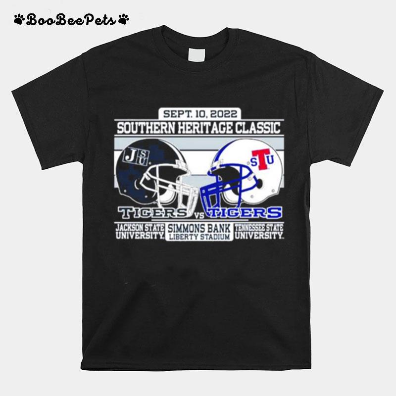 Jackson State University Football Southern Heritage Classic T-Shirt