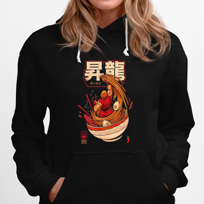 Japan Ramen Ken Masters Street Fighter Hoodie