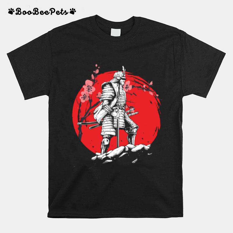 Japanese Samurai Fighter Ninja Sinobi Martial Arts Warrior T-Shirt