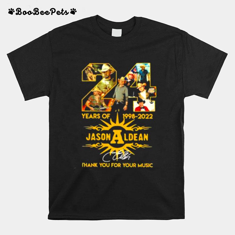 Jason Aldean Rock N Roll Cowboy Tour 2022 T-Shirt