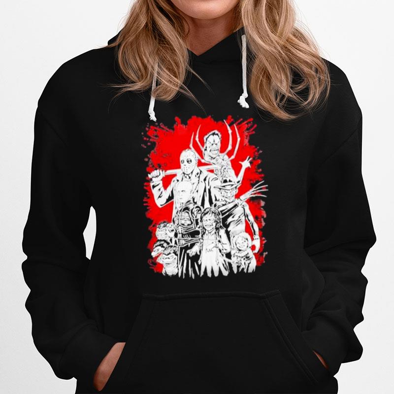 Jason Voorhees Freddy Krueger Chucky Pinhead Killer Halloween Hoodie