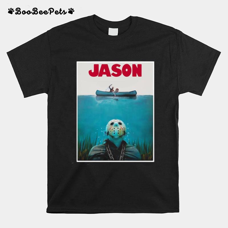 Jason Voorhees Friday The 13Th Jaws T-Shirt