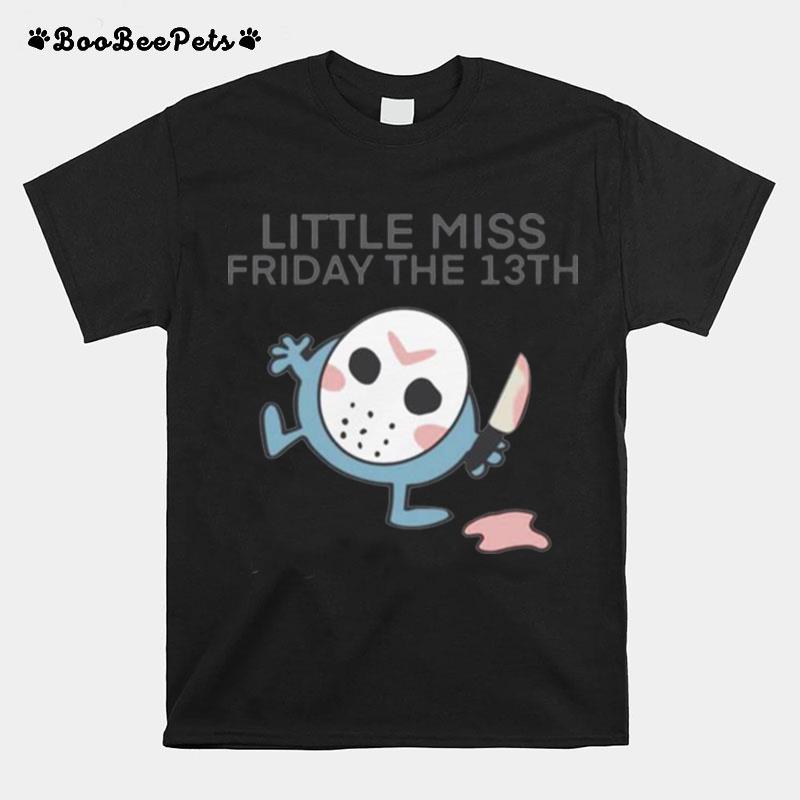 Jason Voorhees Little Miss Friday The 13Th T-Shirt