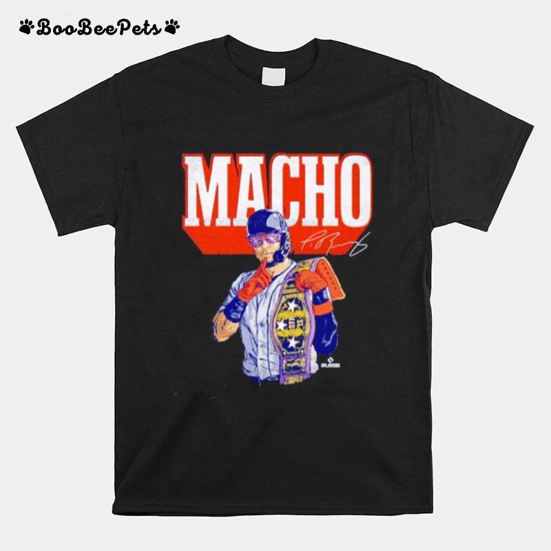 Javier Baez Detroit Macho Baseball T-Shirt