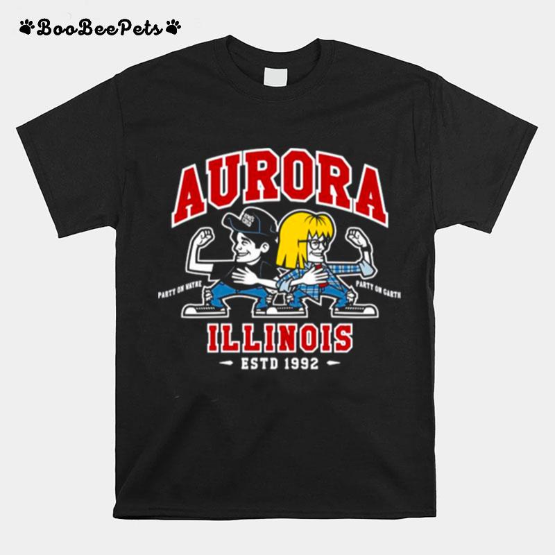 Jay Silent Bob Chibi Aurora Illinois T-Shirt