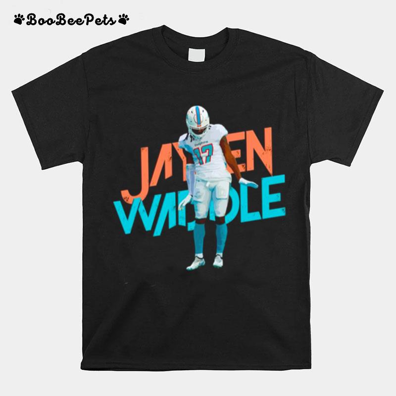 Jaylen Waddle Miami Dolphins Player T-Shirt