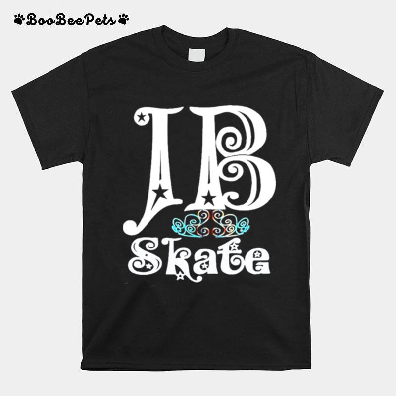 Jb Roller Skate Queen Roller Skating T-Shirt