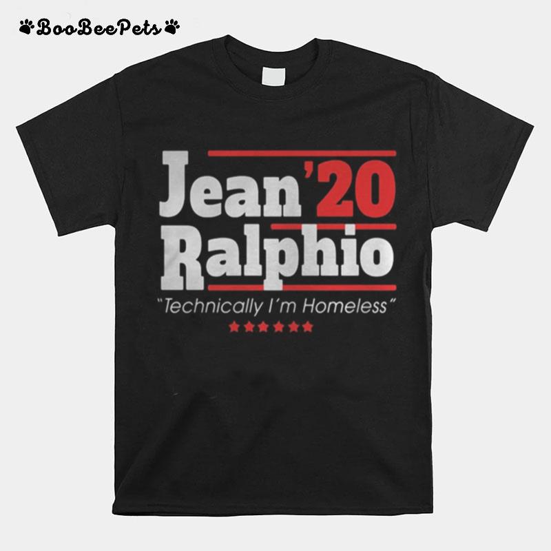 Jean Ralphio Technically I%E2%80%99M Homeless Stars T-Shirt