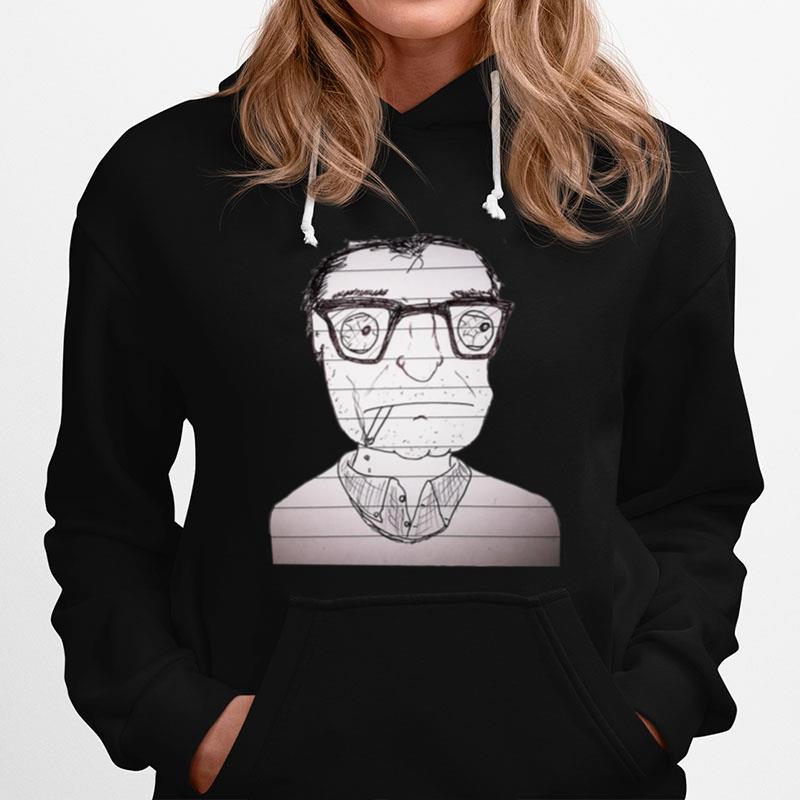 Jeanluc Godard Textbook Doodles 2 Hoodie