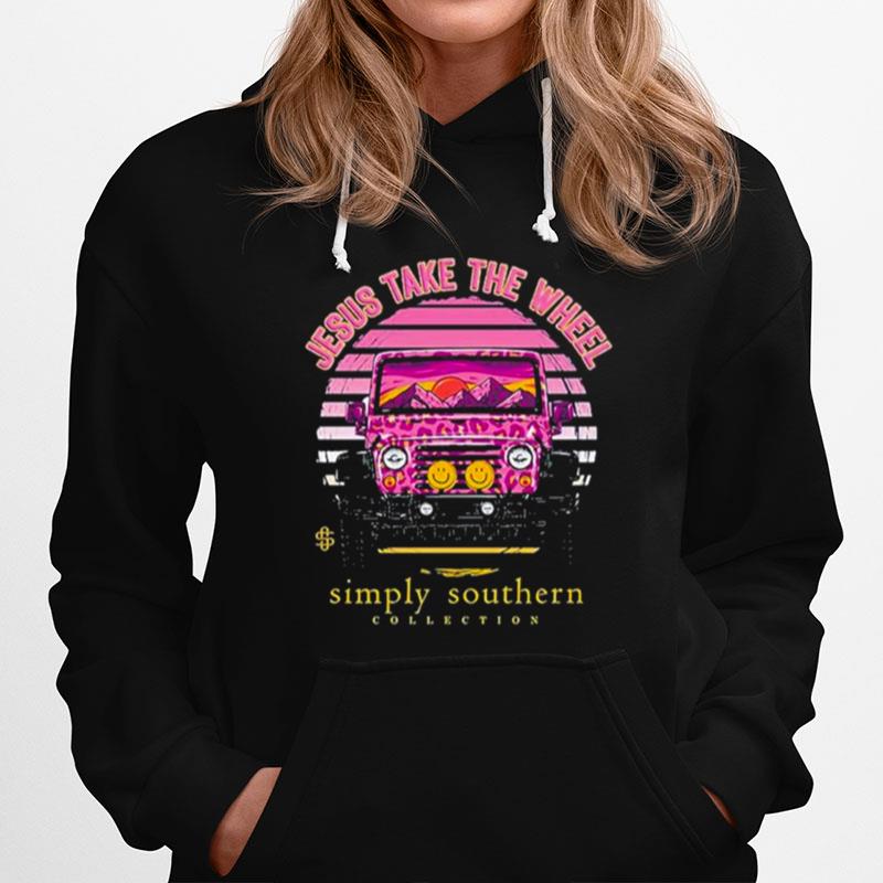 Jeep Jesus Take The Wheel Simply Southern Collection Hoodie