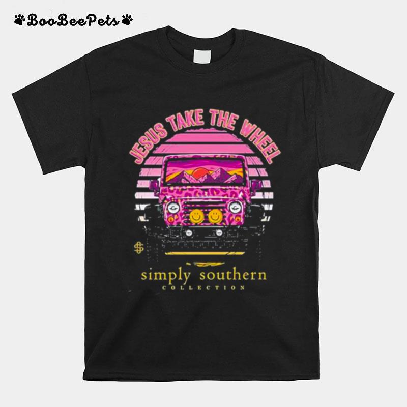 Jeep Jesus Take The Wheel Simply Southern Collection T-Shirt
