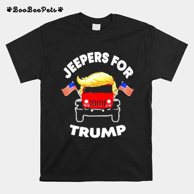 Jeepers For Trump American T-Shirt