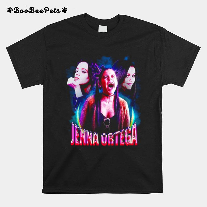 Jenna Ortega Retro Cool Art Retro Bootleg T-Shirt