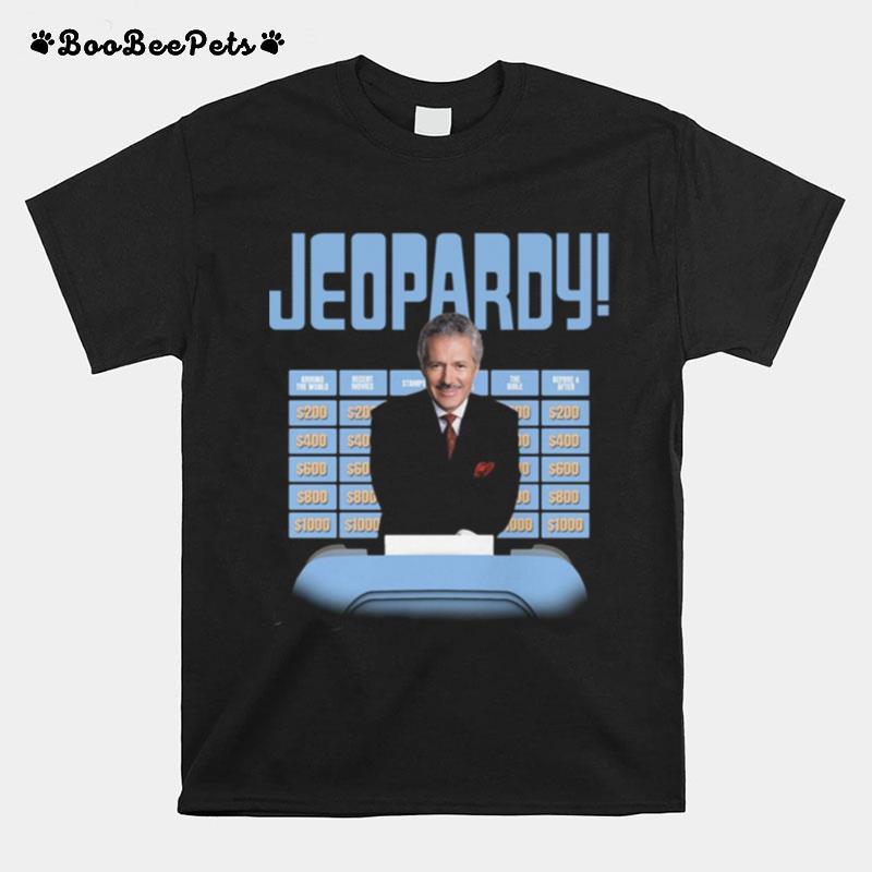 Jeopardy Alex Trebek Jeopardy T-Shirt