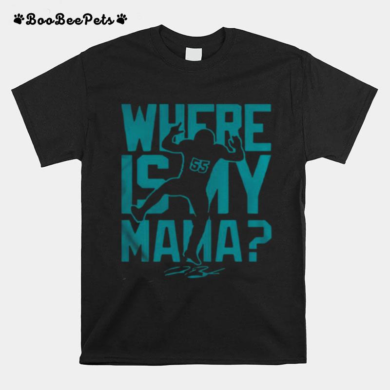 Jerome Baker Jr Where Is My Mama T-Shirt