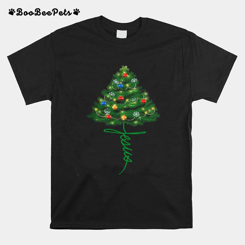 Jesus Christmas Tree T-Shirt