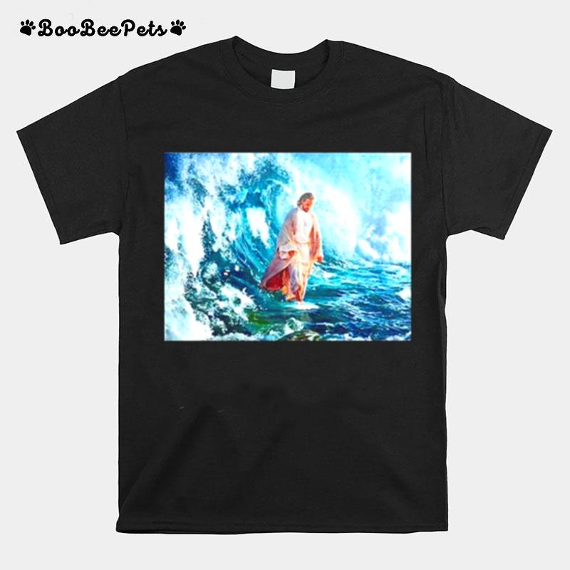 Jesus God He Walks On Water T-Shirt