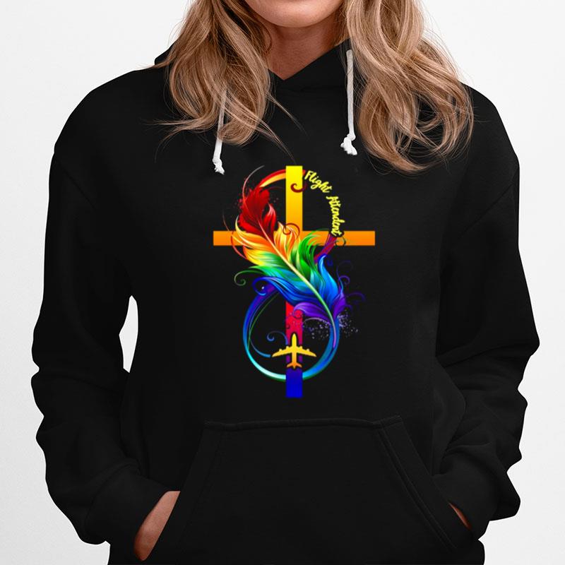 Jesus Proud Flight Attendant Hoodie