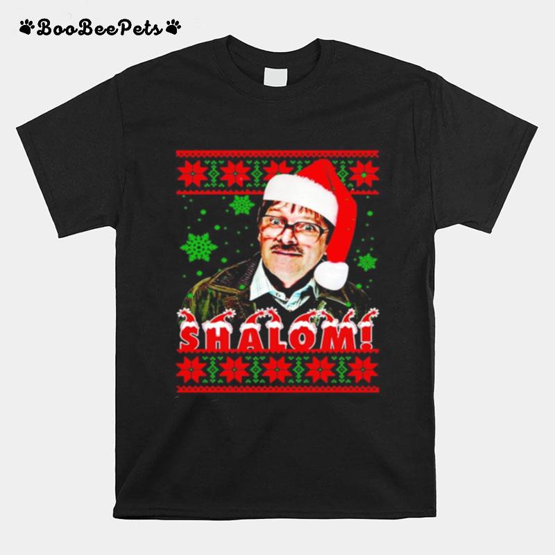 Jim Bell Shalom Ugly Christmas T-Shirt